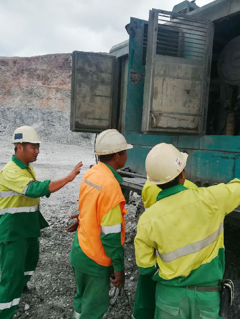 高温酷暑，，优德88智能凿岩装备异域扬威