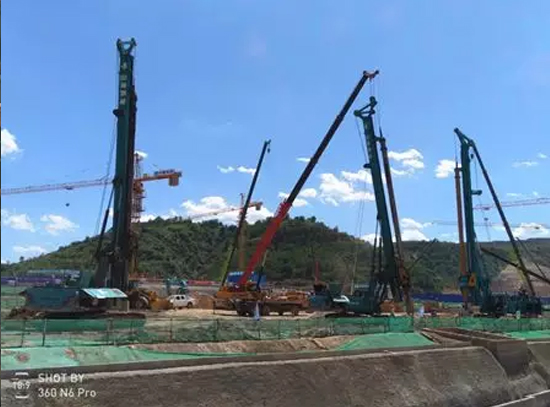优德88智能旋挖钻机助力延安红色文旅建设