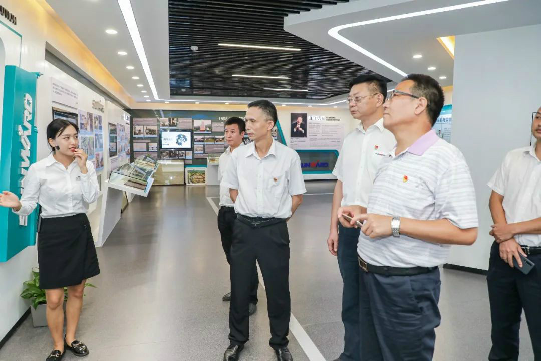 广州工控党建同盟联络员一行到优德88智能开展事情对接