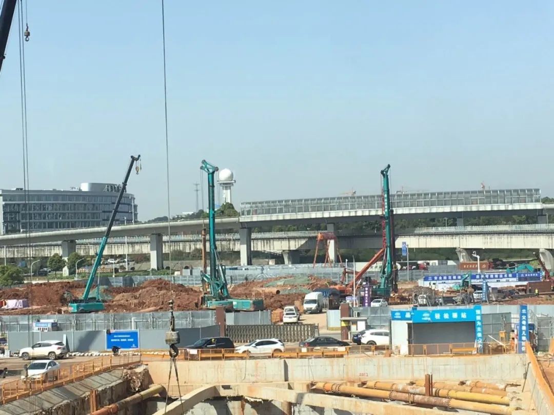 超强施工组合！优德88智能助力长沙地铁6号线建设