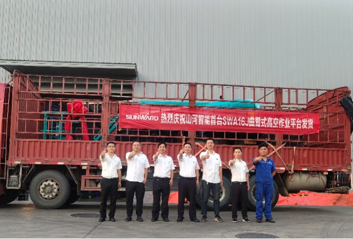 匠心打造！优德88智能曲臂式高空作业平台正式投放市场