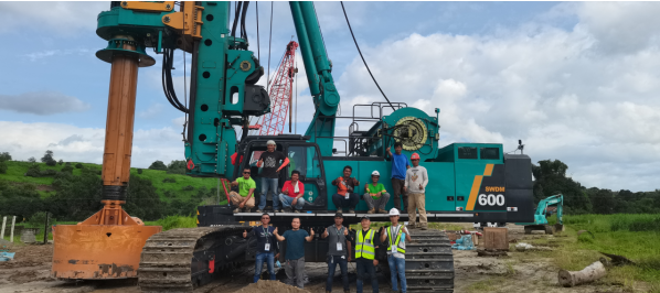 优德88智能最大旋挖钻机“安家”菲律宾，，，背后竟然尚有这些故事