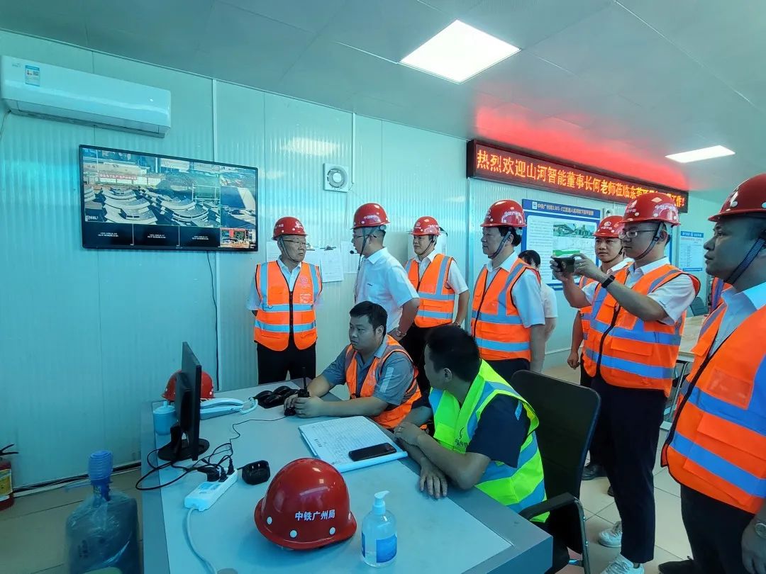 何清华调研中铁优德88东莞项目：施展“装备+工法+施工”优势，，，，，，一直做大做强