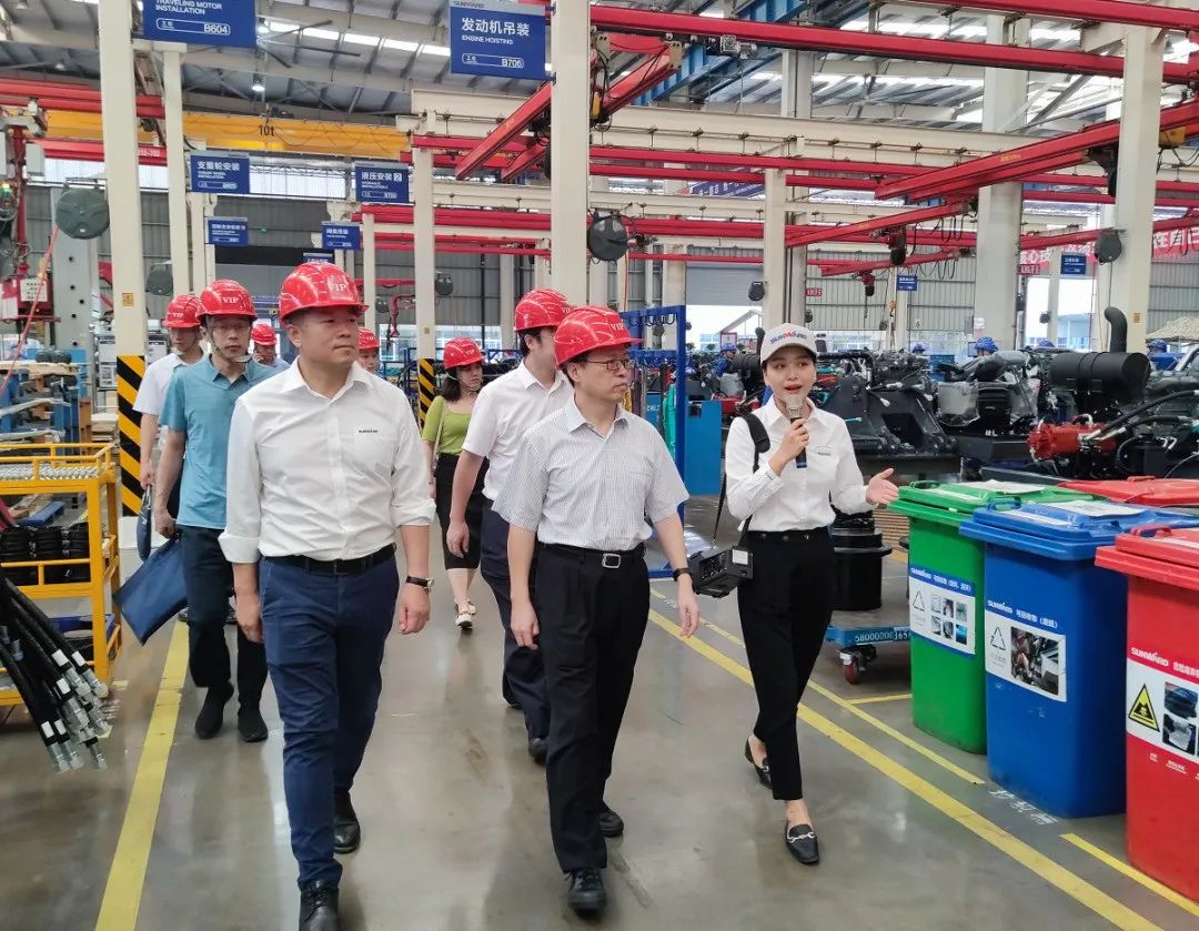 中国国际商业增进委员会向导一行调研优德88智能