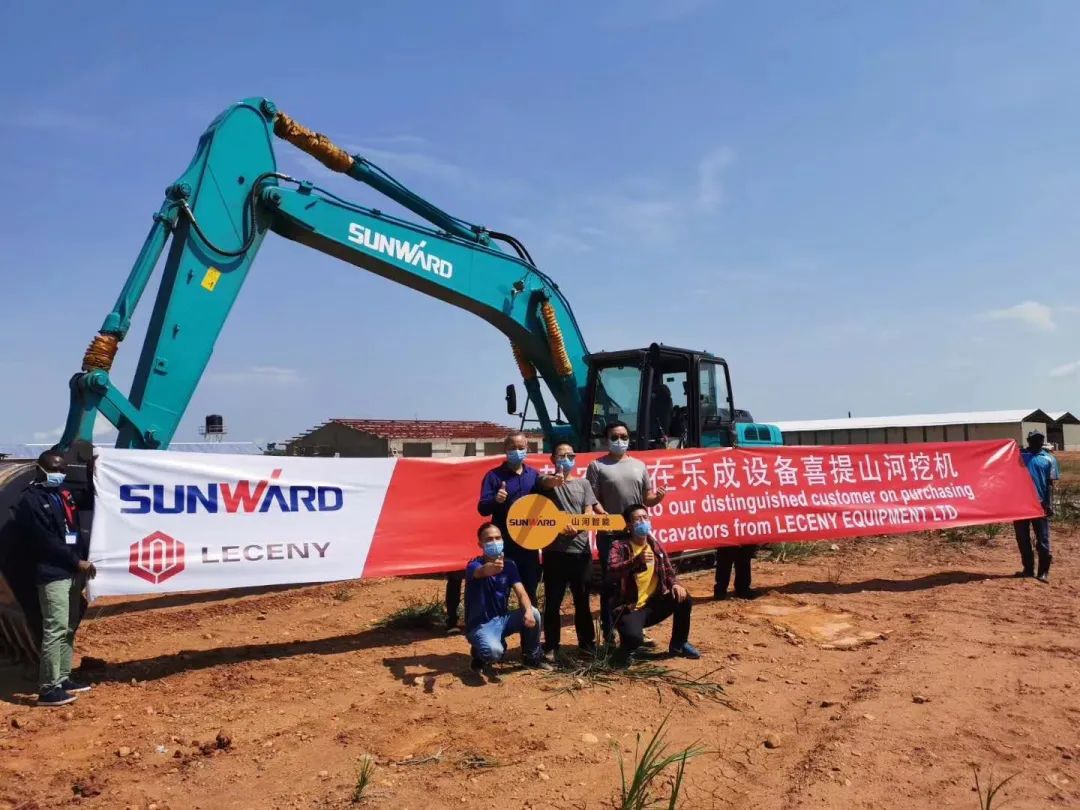 亮相中非经贸博览会！优德88智能尽展工程机械国产品牌魅力