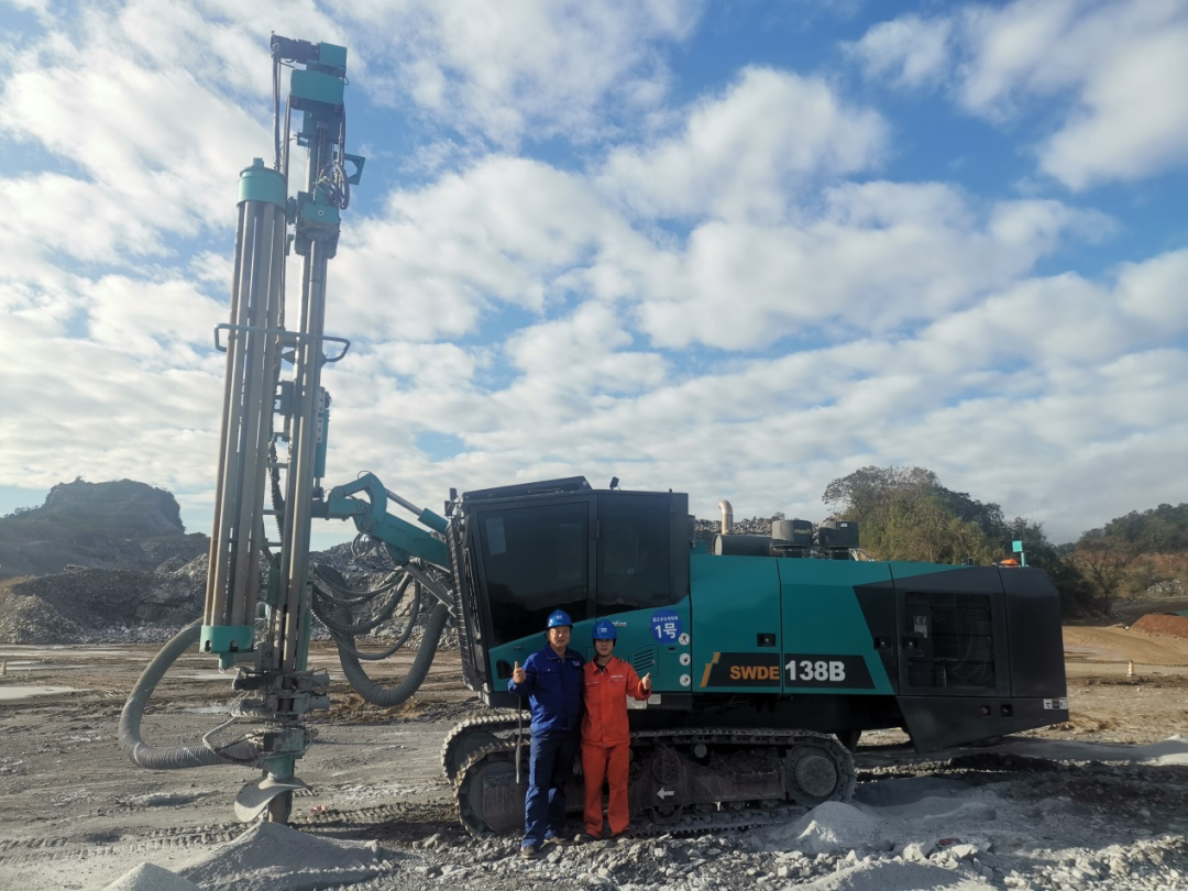 追加订单！优德88智能一体化潜孔钻机助力海南华润水泥获好评