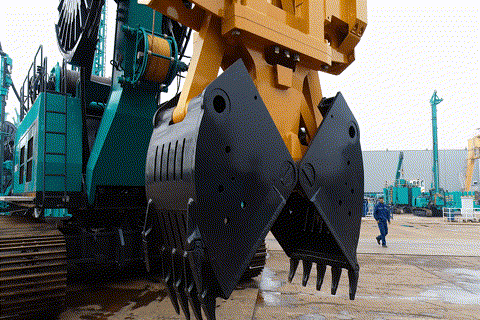 打造“明星产品”！优德88智能地下连续墙液压抓斗乐成宣布