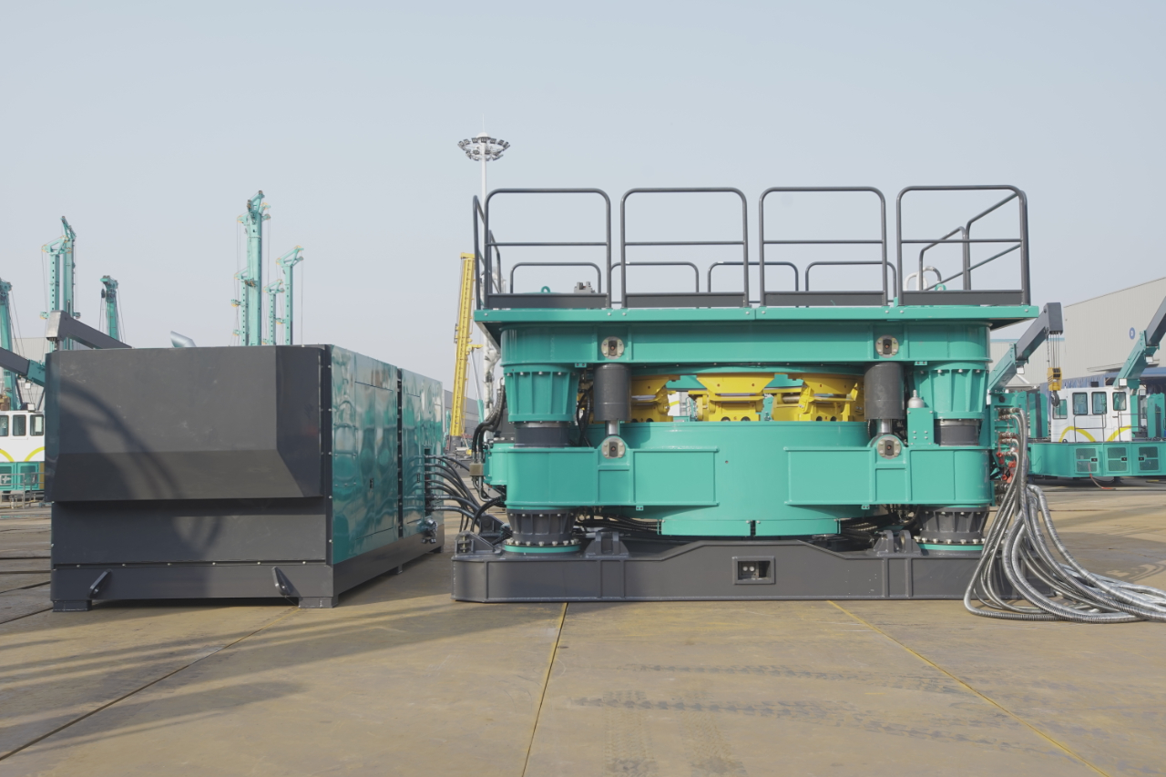 清静高效更环保！优德88智能全回转全套管施工再添新利器