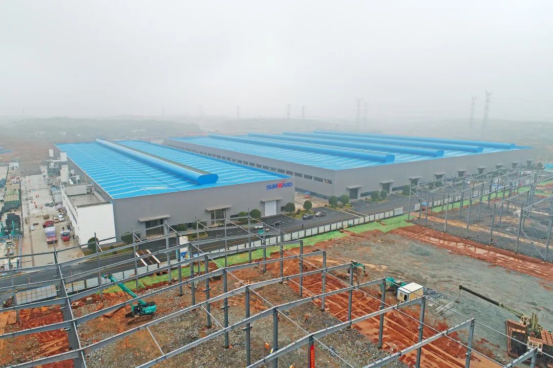 加大项目推进力度！优德88工业城三期工程项目火热复工