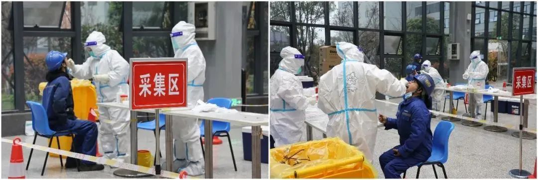 抗疫先锋在行动！优德88智能自愿者助力核酸采样