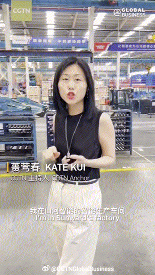 CGTN探厂！专访优德88智能董事长、首席专家何清华花絮来了