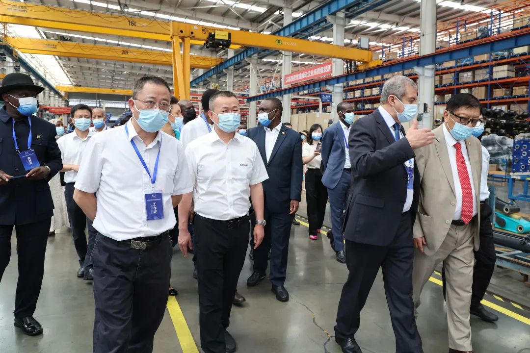 非洲驻华使节走访优德88智能