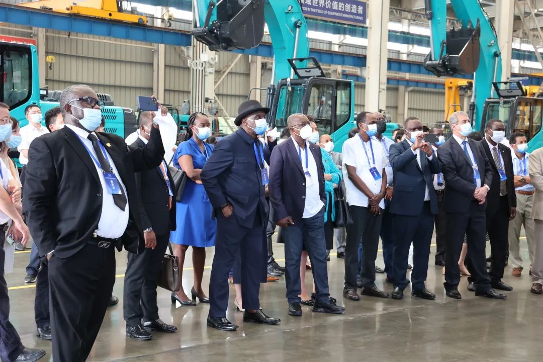 非洲驻华使节走访优德88智能