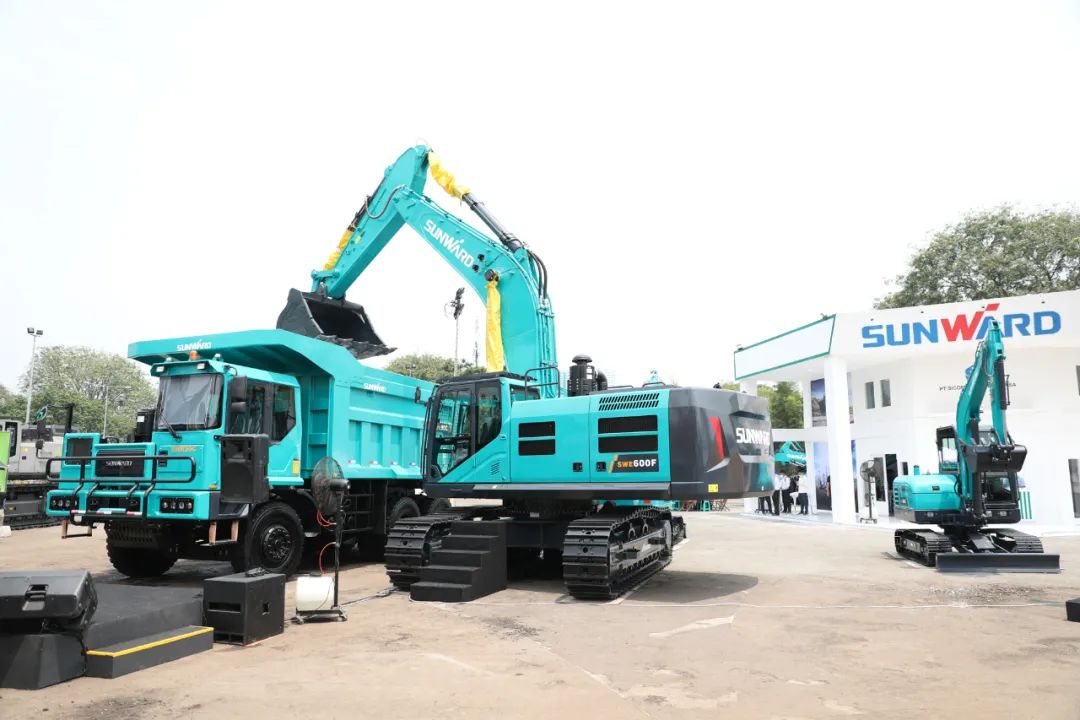 外地化建设显效果！优德88智能携矿山成套装备亮相印尼矿业展