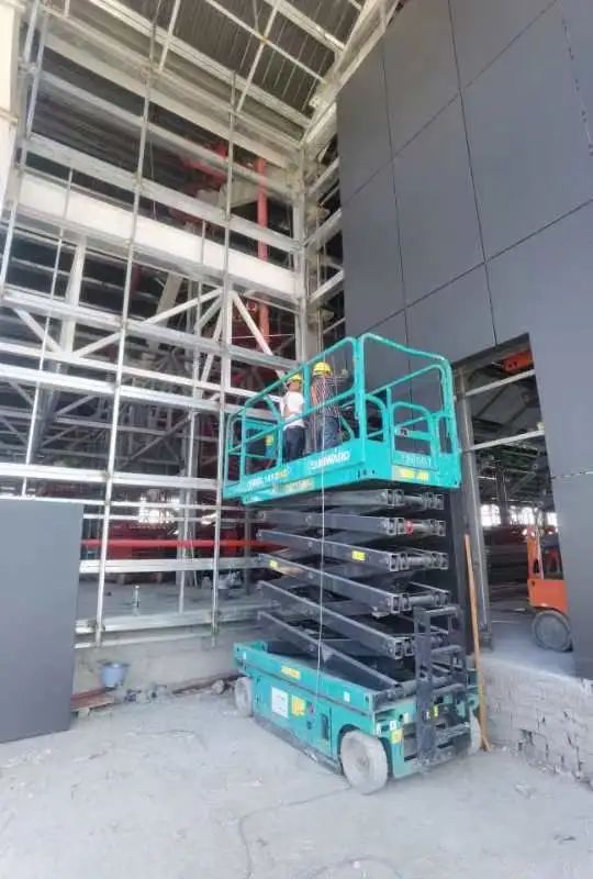 众志成城抗疫情！优德88智能高空机械助力惠州方舱医院建设