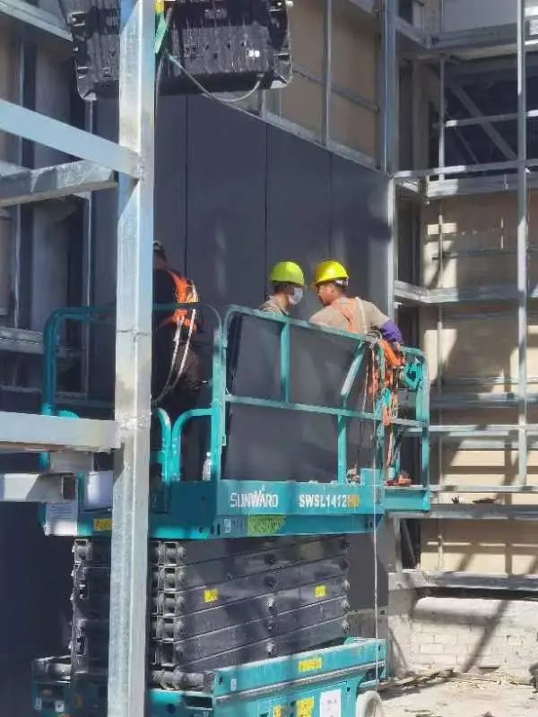 众志成城抗疫情！优德88智能高空机械助力惠州方舱医院建设