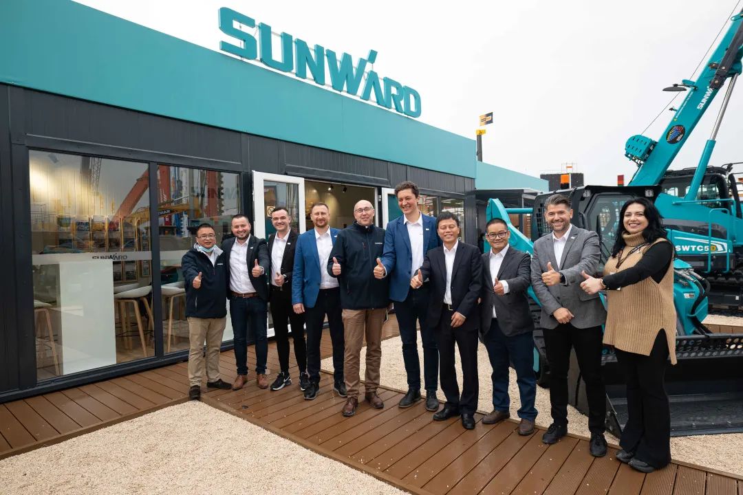 Bauma 2022 | 持续加码欧洲高端市场，，，，“优德88绿”闪灼德国慕尼黑