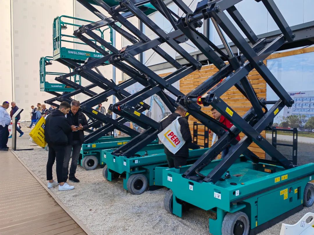 Bauma 2022 | 首次亮相，，优德88智能高空机械受热捧