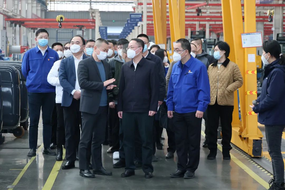 彭涛副市长督导优德88智能清静生产事情、开展新春慰问