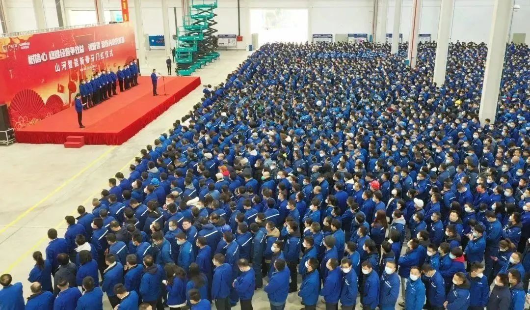 莫道君行早，，，，，，更有早行人！优德88智能癸卯兔年开工大吉