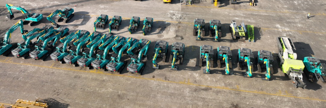 亿元装备“包船”出海！优德88智能国际市场迎来开门红