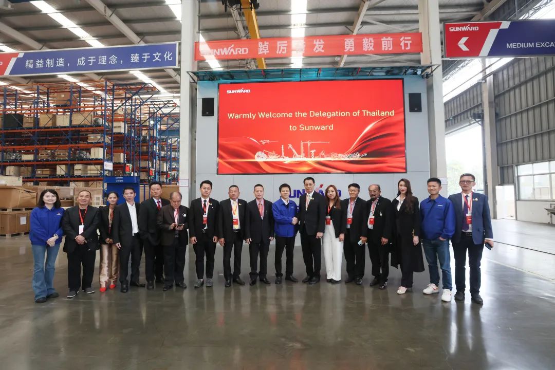泰国代表团到访优德88智能