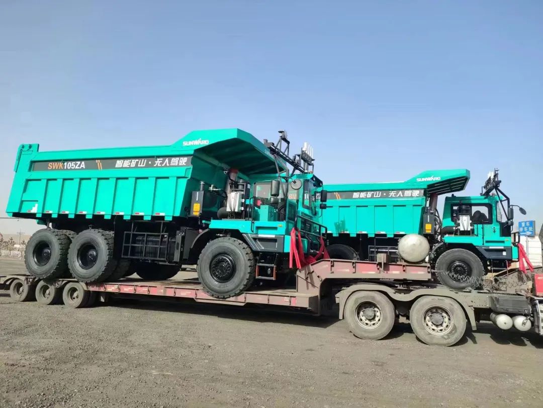 助力数智矿山建设！优德88巨鼎无人驾驶矿卡再交付