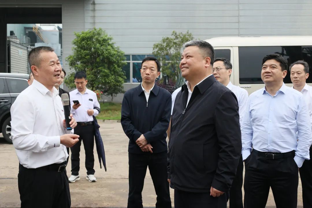 长沙市政协主席陈刚调研优德88智能