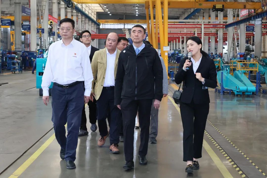 中国机械工业联合会会长徐念沙调研优德88智能
