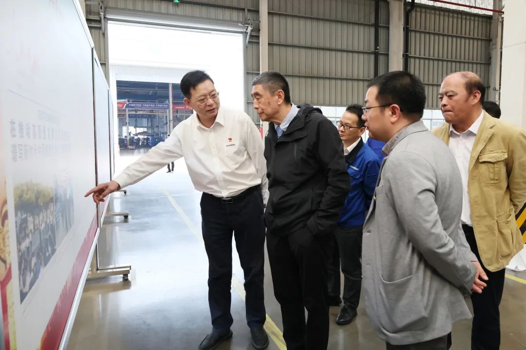 中国机械工业联合会会长徐念沙调研优德88智能