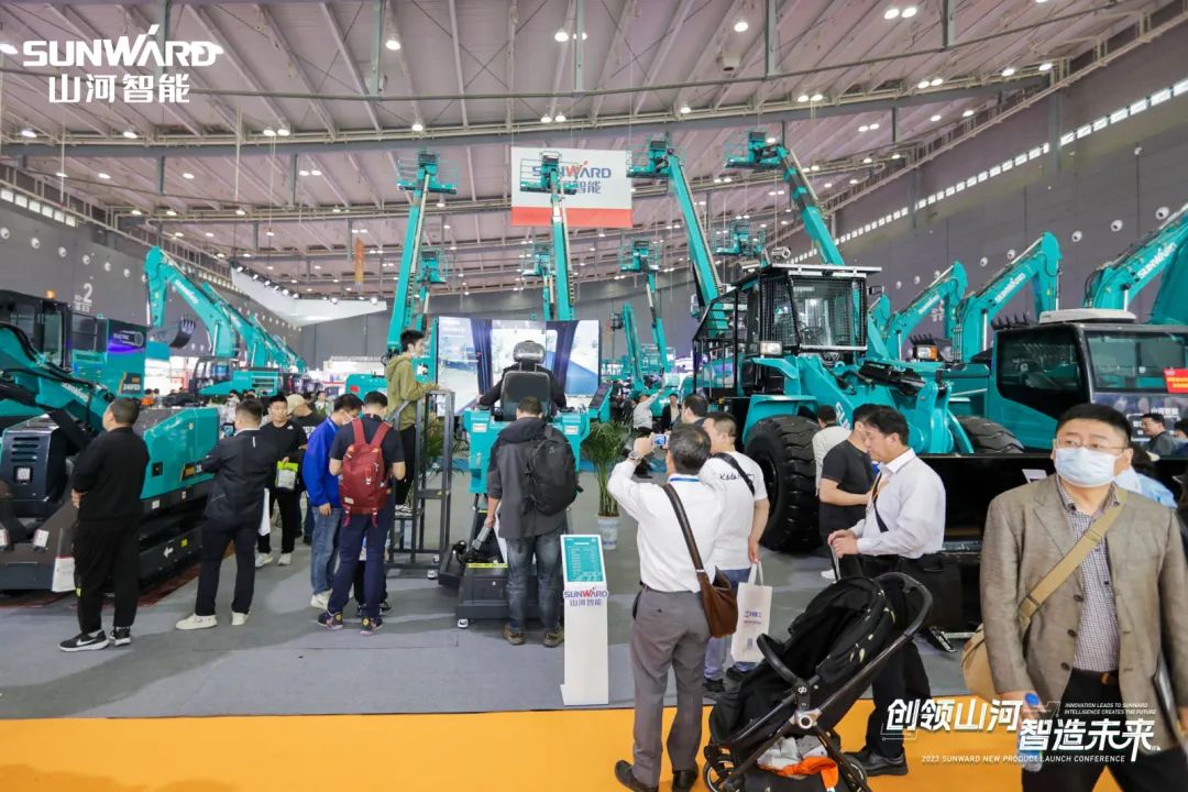 2023 CICEE | 优德88智能亮相2023长沙国际工程机械展！智能化、电动化产品站C位