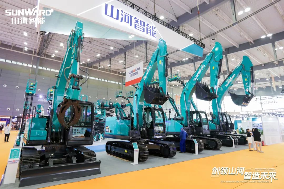 2023 CICEE | 优德88智能亮相2023长沙国际工程机械展！智能化、电动化产品站C位