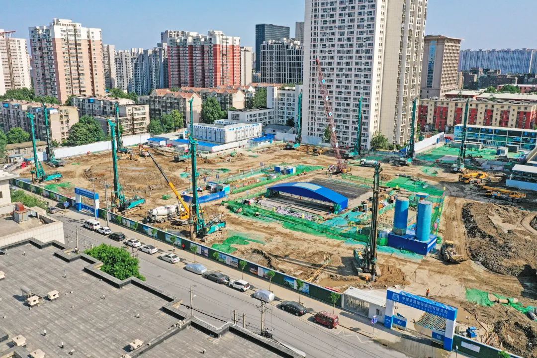 闪灼首都！优德88智能旋挖钻机集群助力民生工程