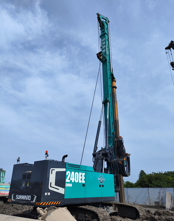 出道即巅峰！优德88智能增程式电动旋挖钻机硬核给“利”