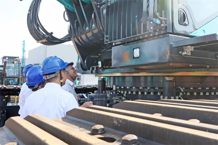 优德88智能桩工机械再添强将！SWDM800H旋挖钻机顺遂下线