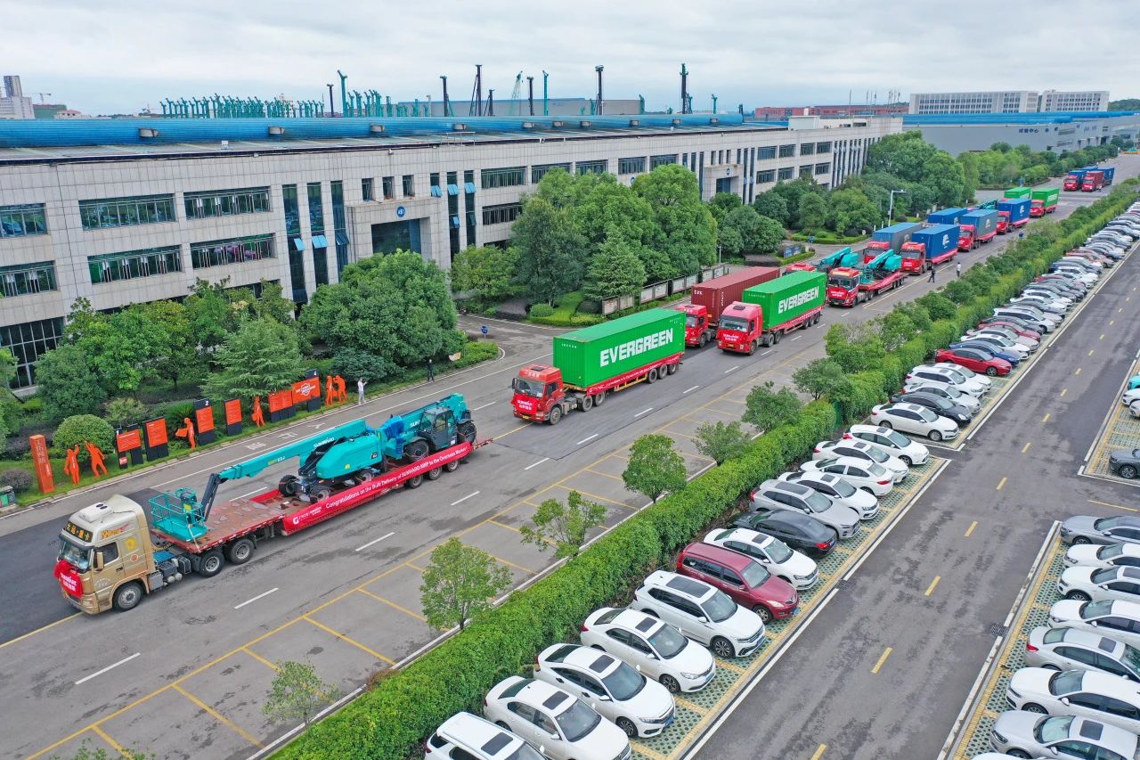 深化全球结构，，，加速出海程序！优德88智能高空机械装备外洋订单大型发货仪式圆满举行