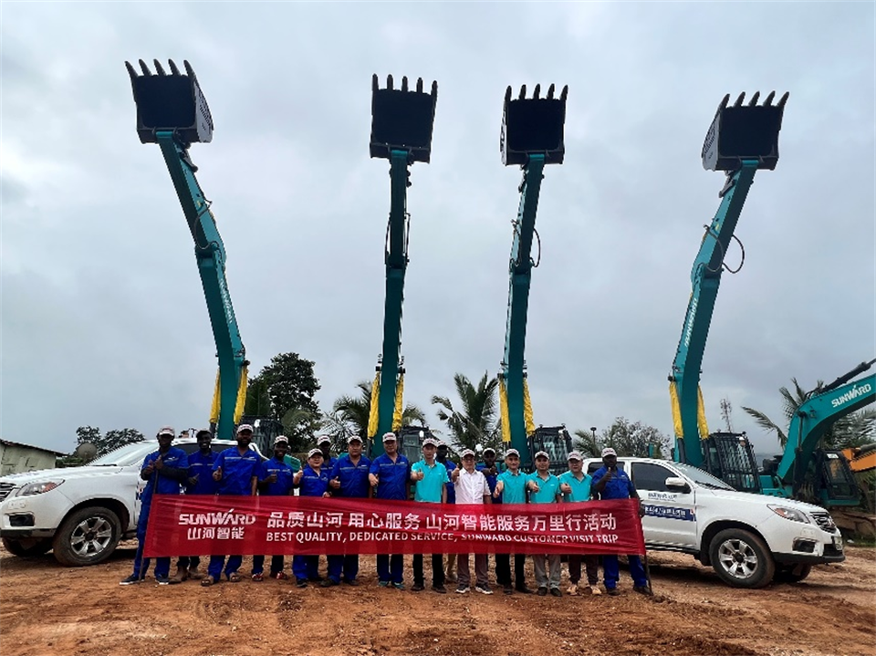 品质优德88，，，，，专心折务！优德88智能服务万里行活动走进非洲加纳