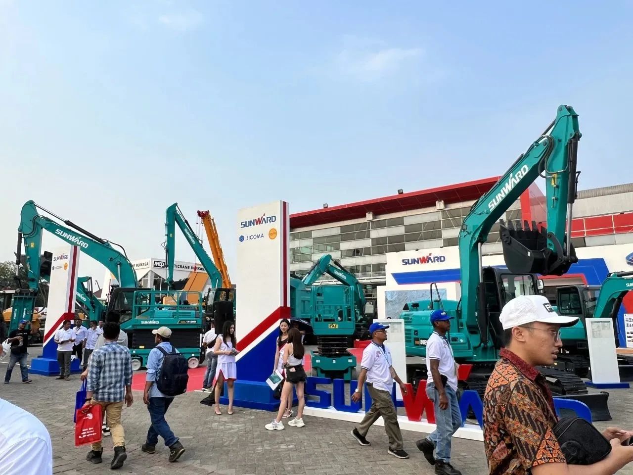 深耕细作，，逆势增添！优德88智能艳服亮相印尼雅加达矿业展