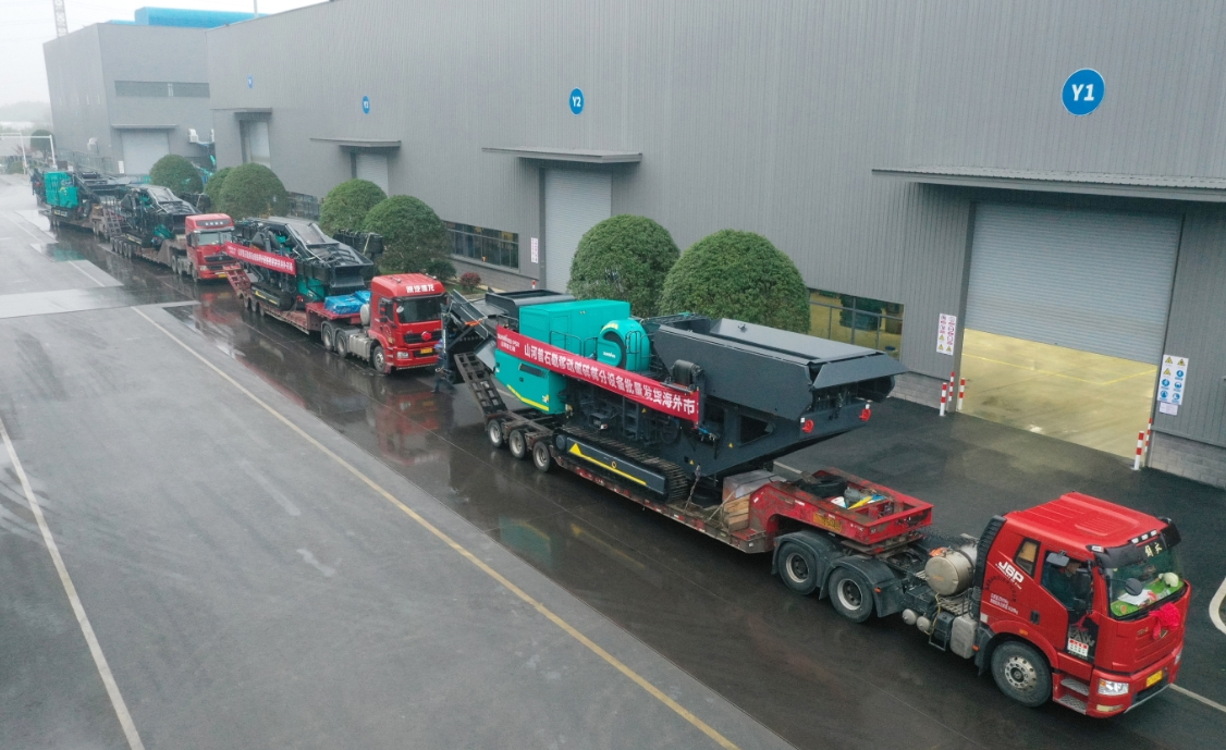 加速出海，，，，，，优德88普石勒破碎筛分装备批量出口东南亚