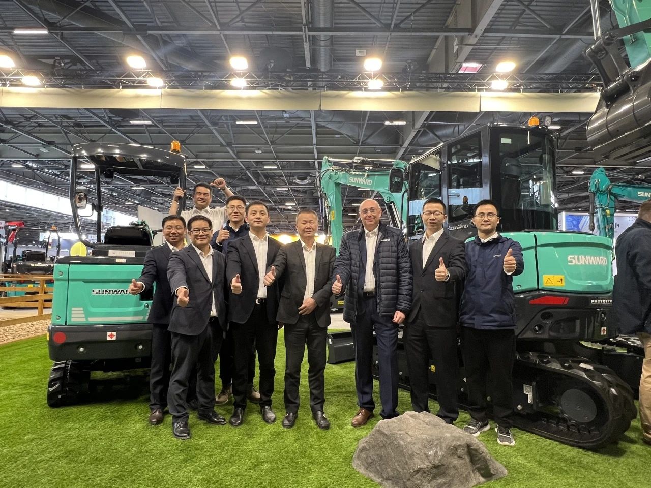 赢战INTERMAT 2024！优德88智能土方机械深耕全球高端市场