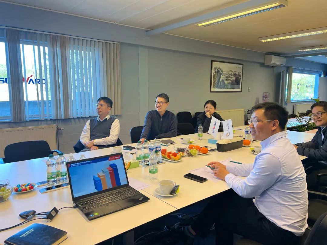 优德88智能董事长付向东带队赴欧洲子公司考察调研
