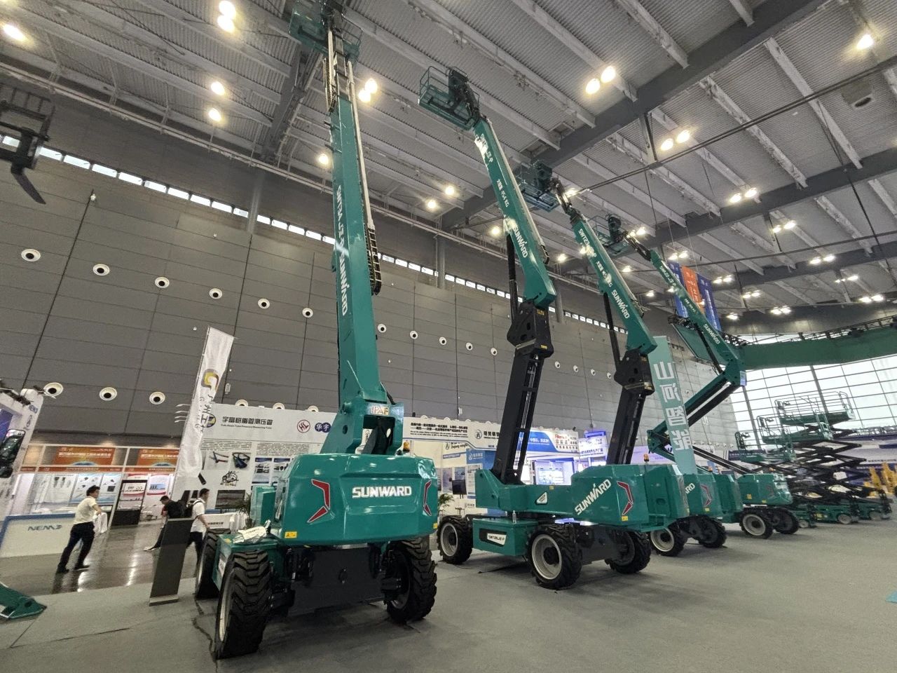 2025 CICEE | 优德88智能SWT34JE-P电动直臂式高空作业平台重磅宣布！