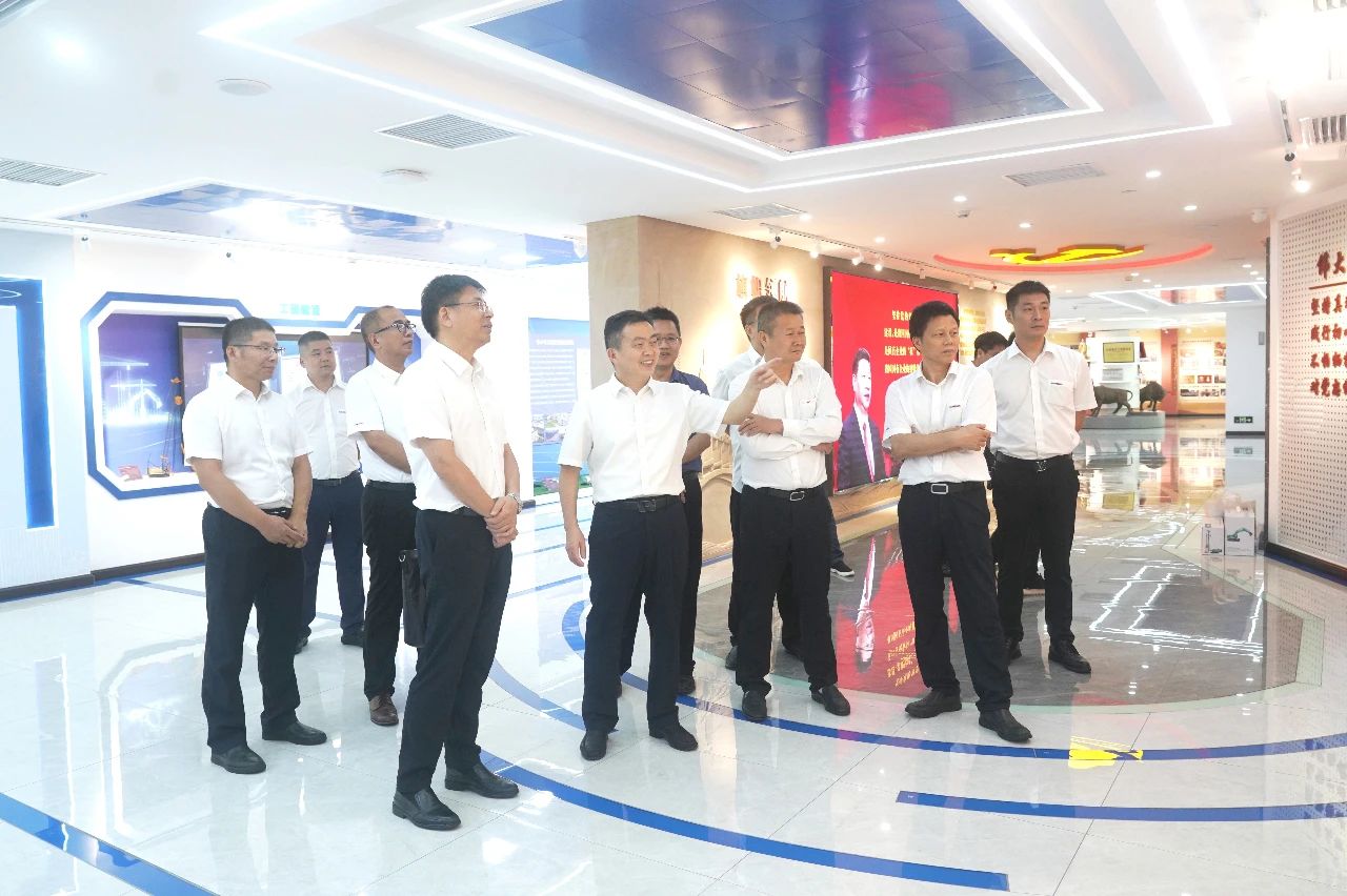 优德88智能董事长付向东率队造访广东水电二局，，，深化相助同营生长