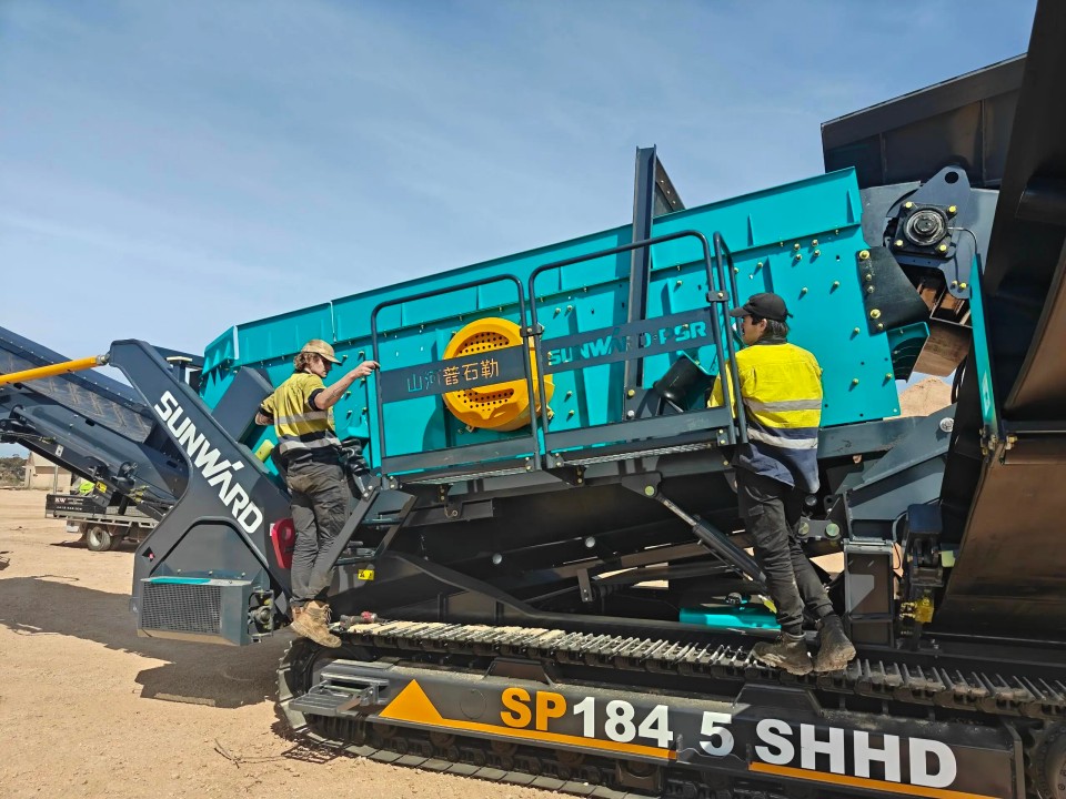 高效环保深受认可！优德88智能破碎筛分装备首进澳洲市场