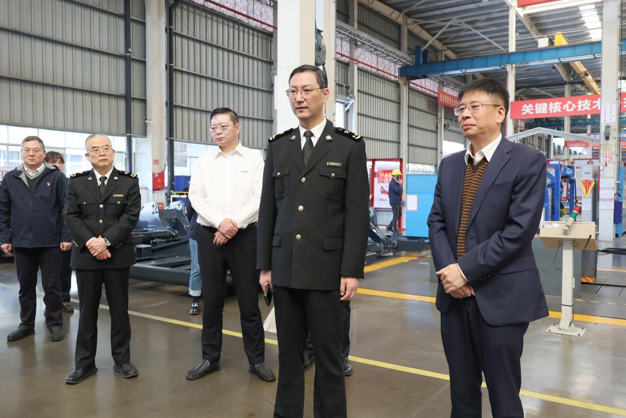 长沙海关关长、党委书记顾炯调研优德88智能