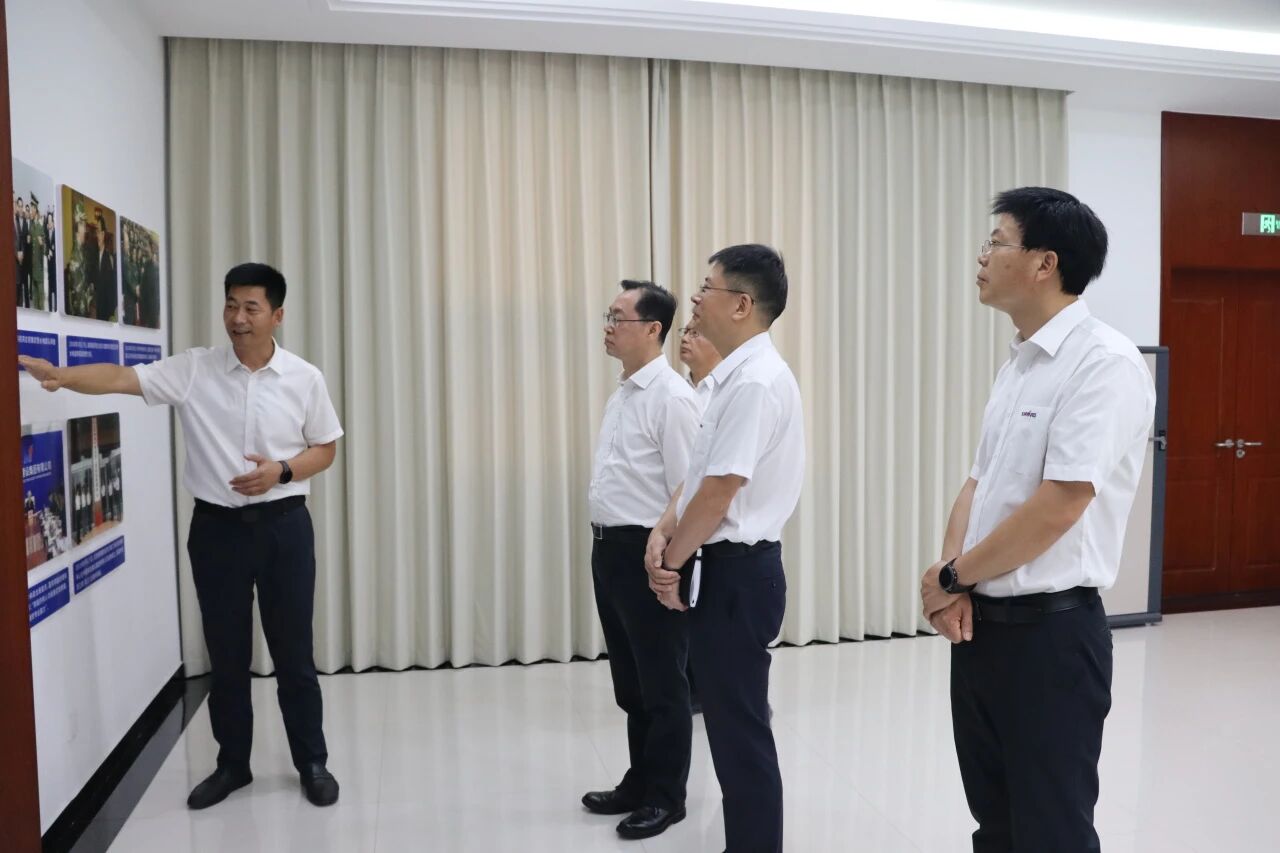 优德88智能党委书记、董事长付向东率队造访中国安能集团